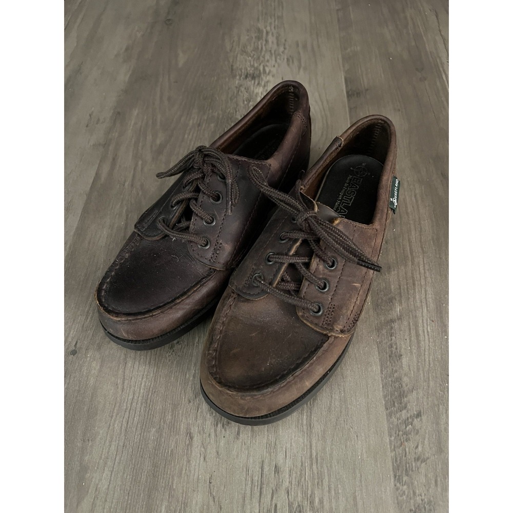 Eastland Vintage Womens Leather Shoes Lace-up Oxford Sz 6.5 M Good Vtg Condition
